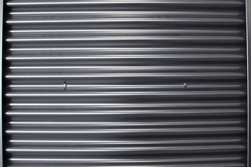 Corrugated 5a Black Wall Display