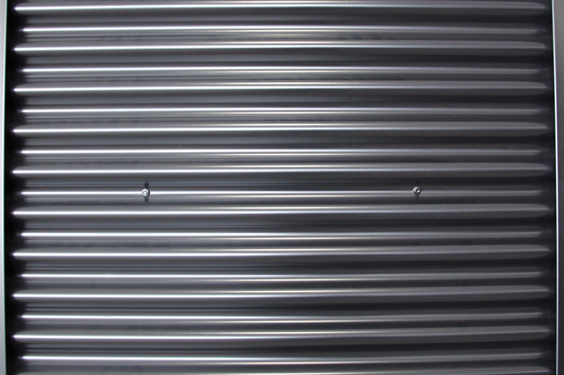 Metalunic Corrugated 5a Black Wall Display